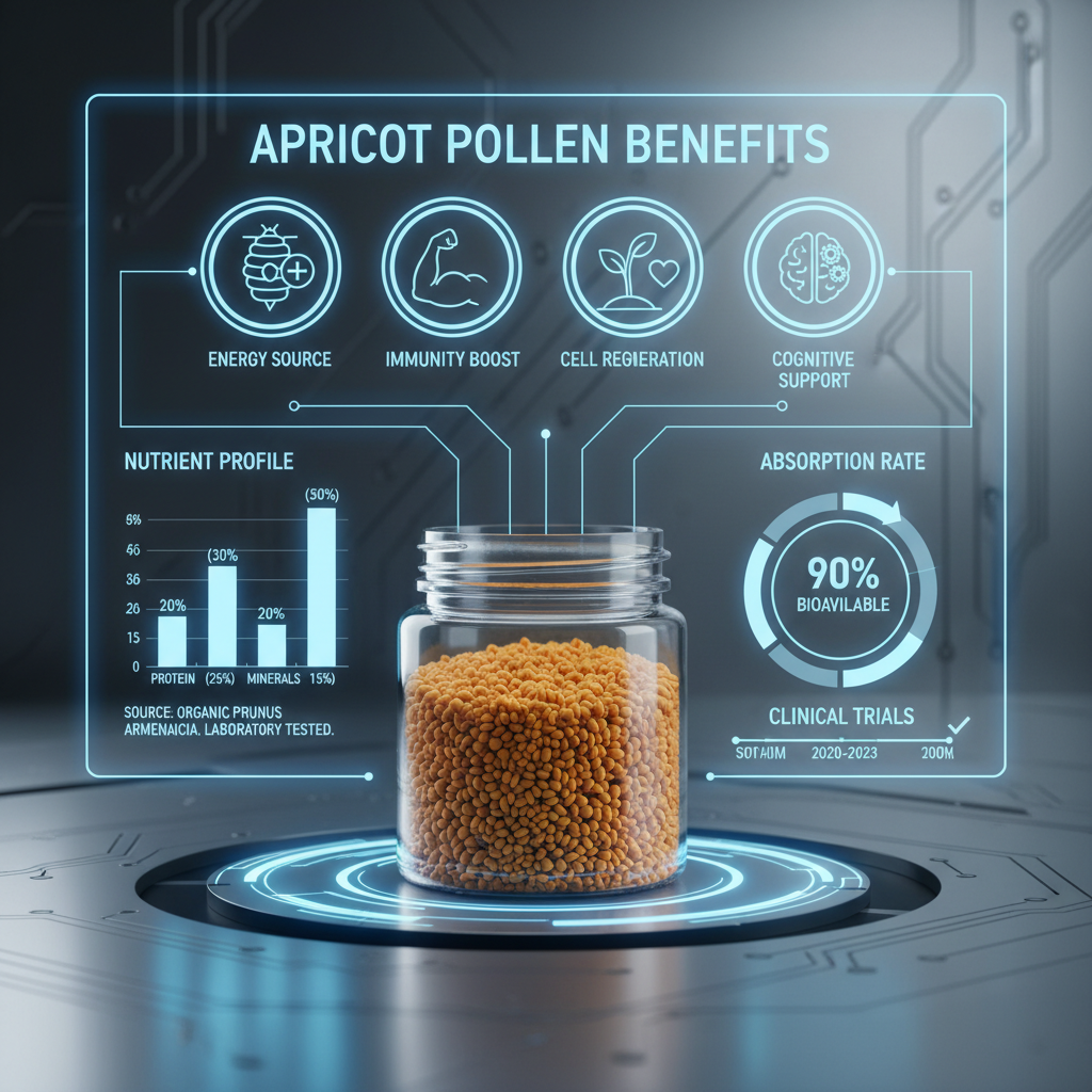 Exploring the Benefits and Future of Good Apricot Pollen for Health and Sustainability