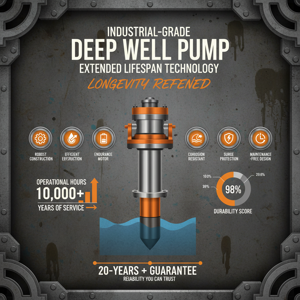 Investing in the Longest Lasting Deep Well Pump for Sustainable Water Solutions