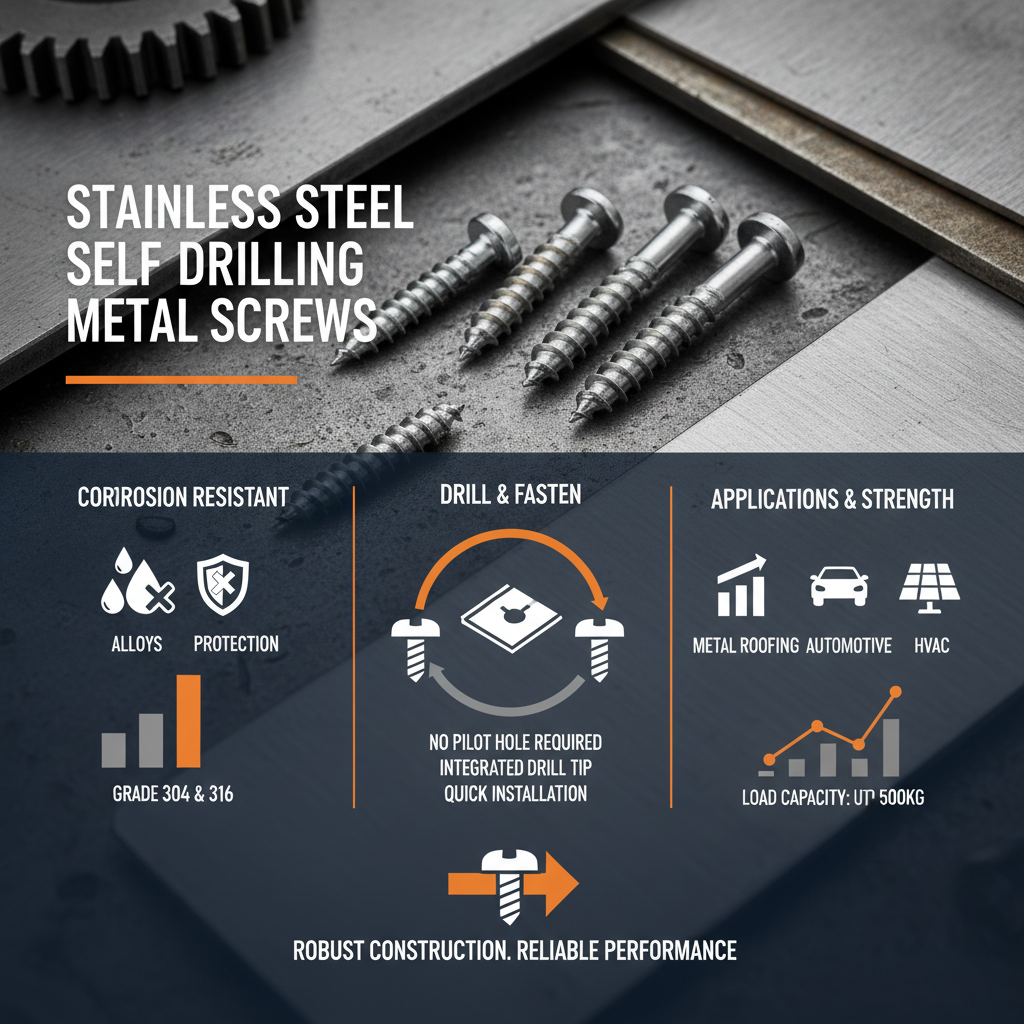 Comprehensive Guide to Stainless Steel Self Drilling Metal Screws and Applications