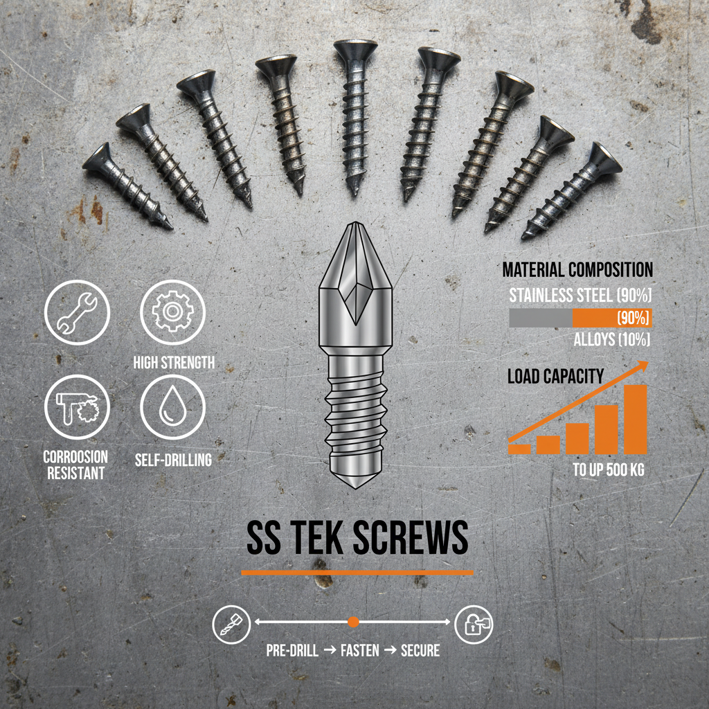 Essential Guide to ss tek screws Applications and Performance Characteristics