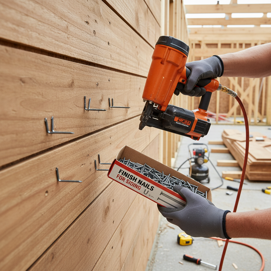 Essential Guide to Selecting the Right Finish Nails for Siding Projects