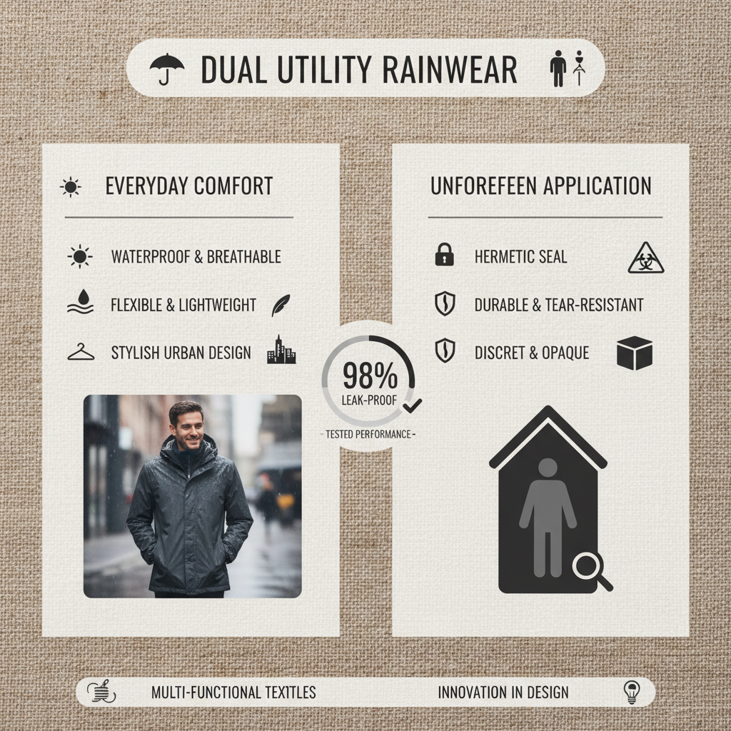 Men Rainwear Leak Proof Cadaver Ensuring Ultimate Weather Protection