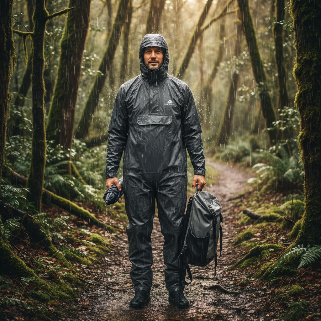 Men Rainwear Leak Proof Cadaver Ensuring Ultimate Weather Protection