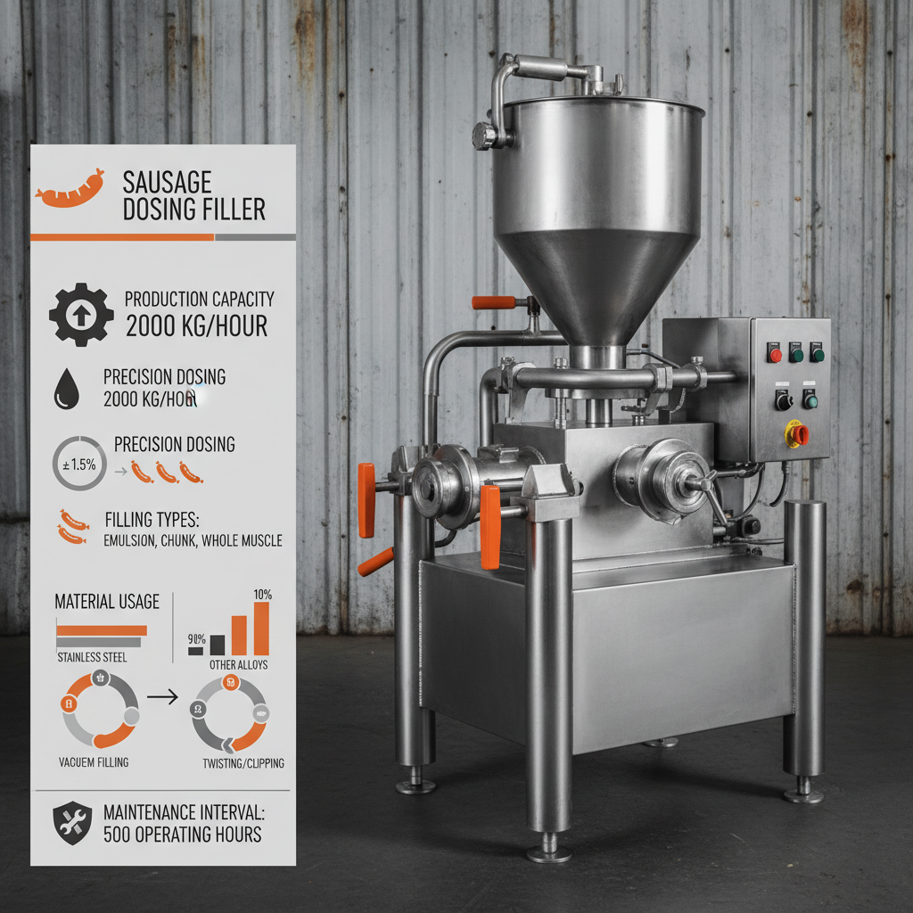 Advanced Sausage Dosing Filler Systems for Optimized Production and Quality
