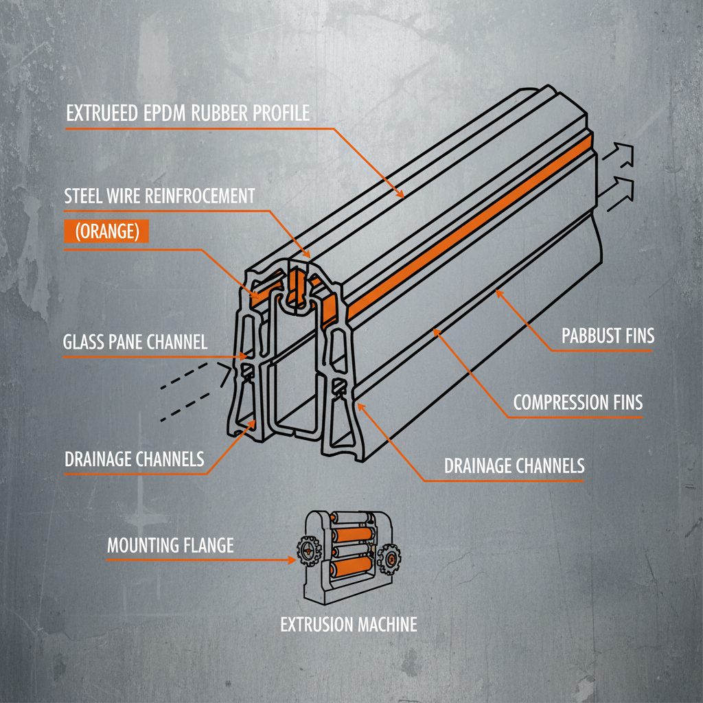 Comprehensive Guide to Extruded Rubber Window Seal Applications and Innovations