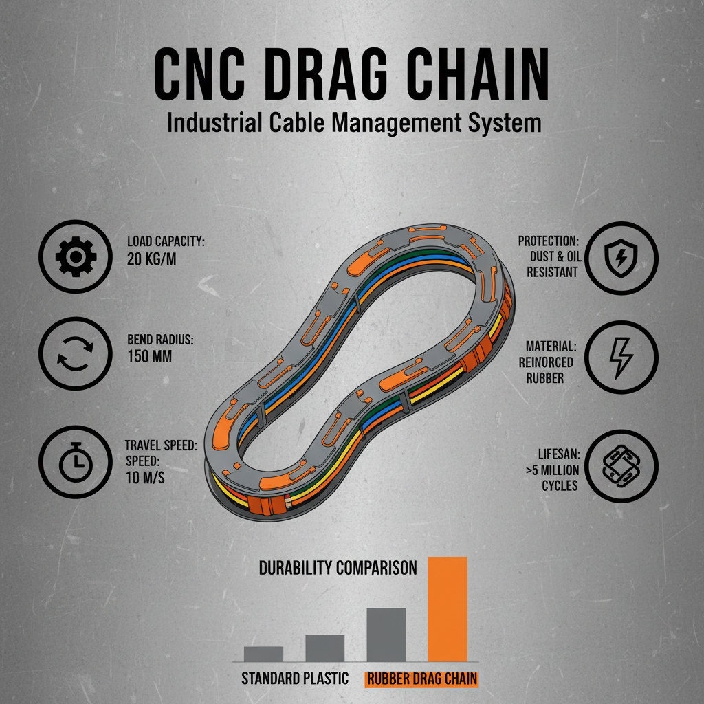 Optimizing CNC Machining with Reliable cnc drag chain Solutions