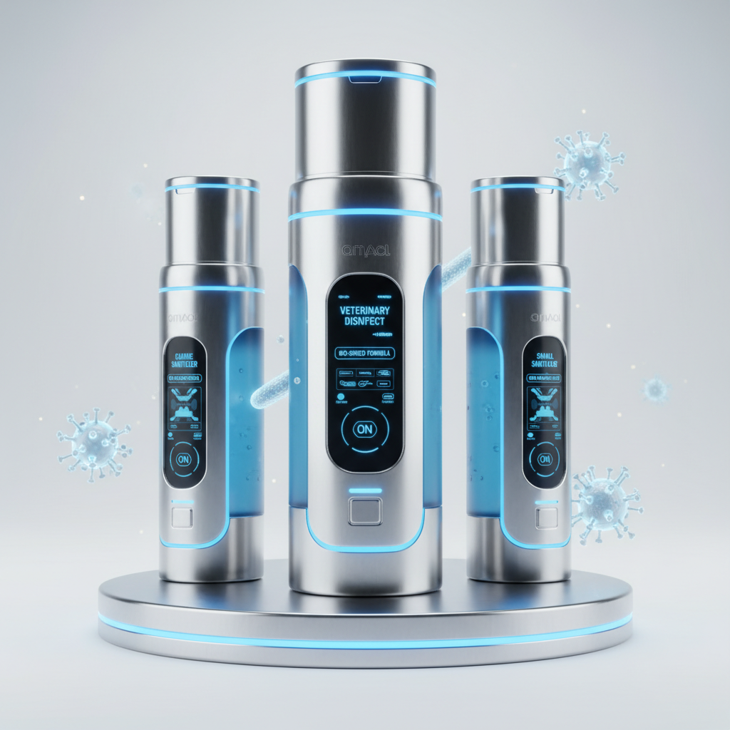 Effective disinfectants used in veterinary practice for Animal Health and Biosecurity