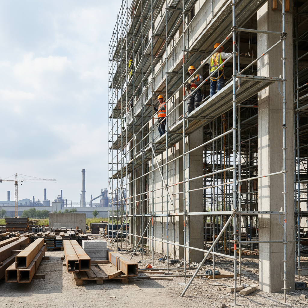 Robust Clamp Scaffolding Fixed Systems for Construction and Industrial Access