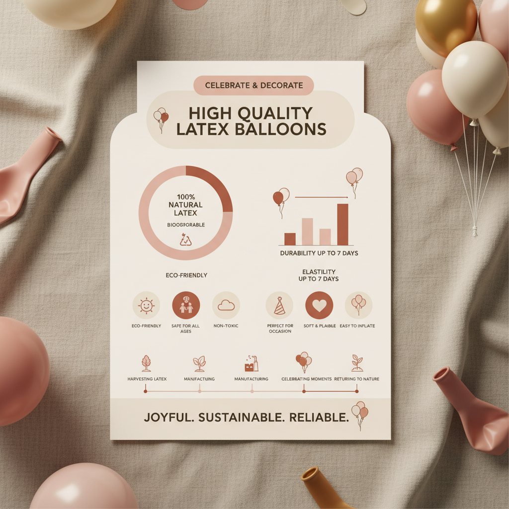 Exploring the World of High Quality Latex Balloons and Their Applications