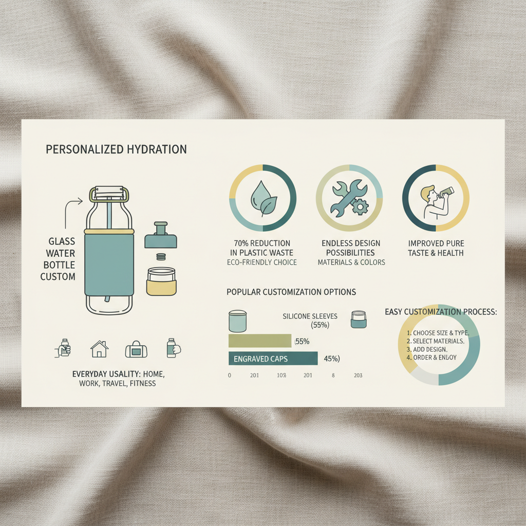 Elevate Your Brand with Premium Custom Glass Water Bottle Solutions