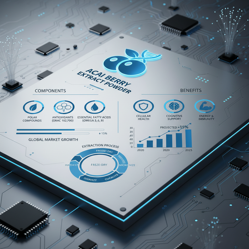 Unlocking the Potential of Acai Berry Extract Powder for Health and Wellness