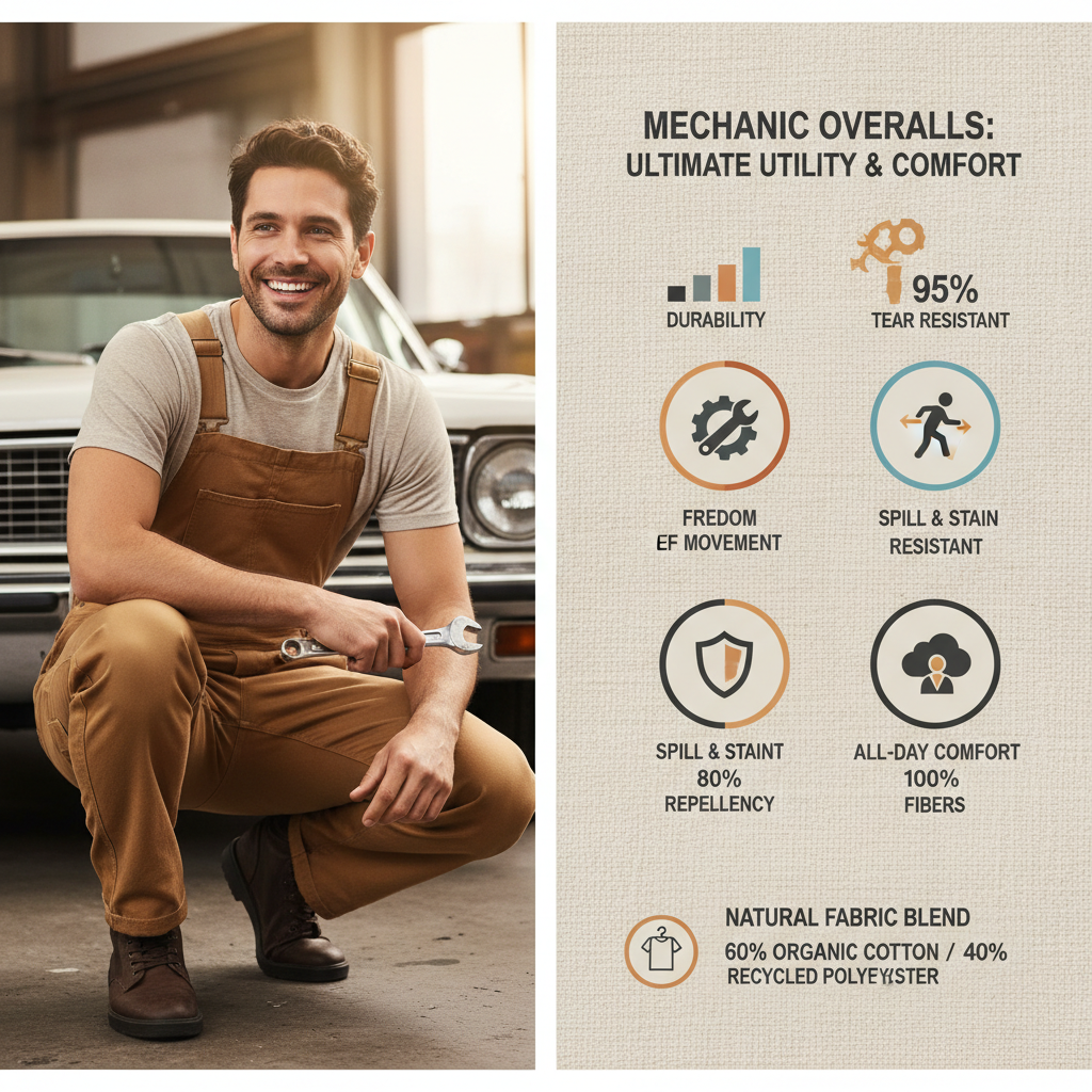 The Essential Guide to Mechanic Overalls Durability and Modern Applications