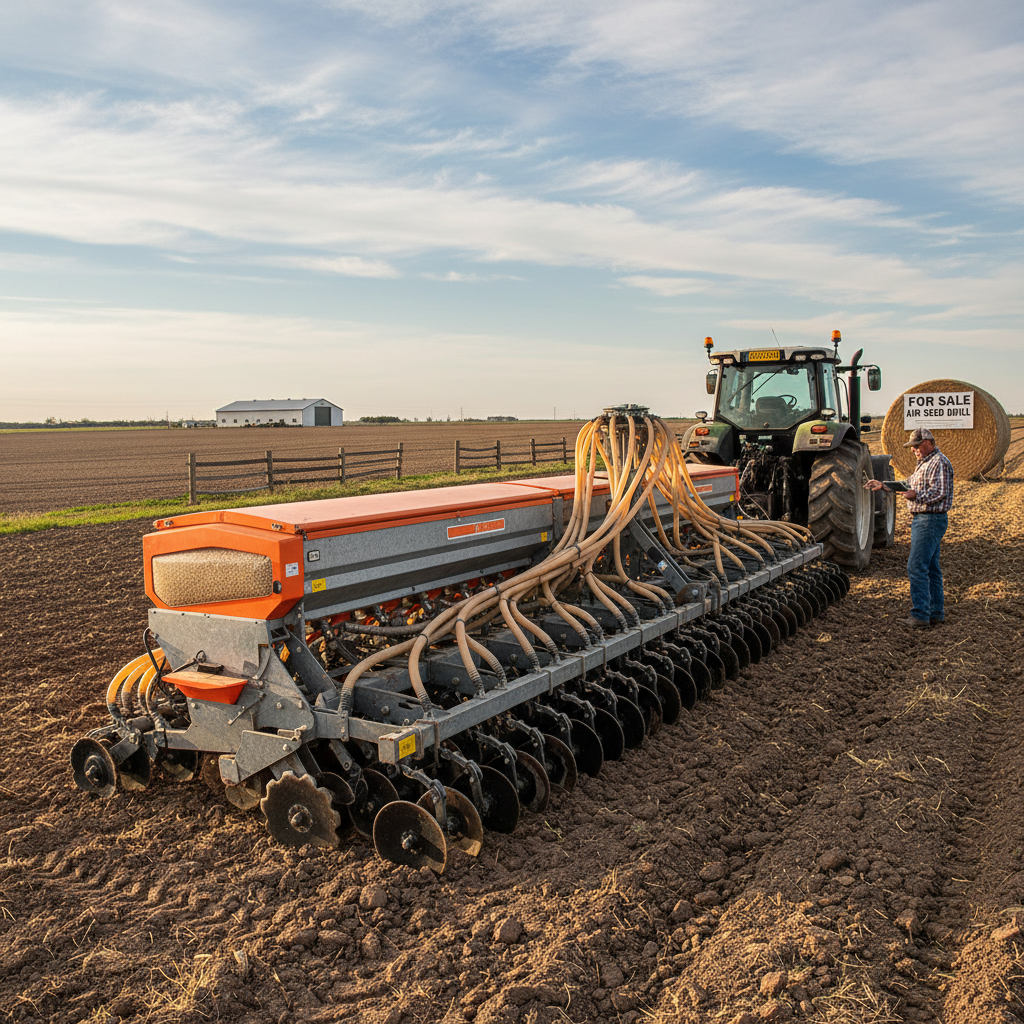 Revolutionizing Agriculture with an Air Seed Drill for Sale and Advanced Planting Technology