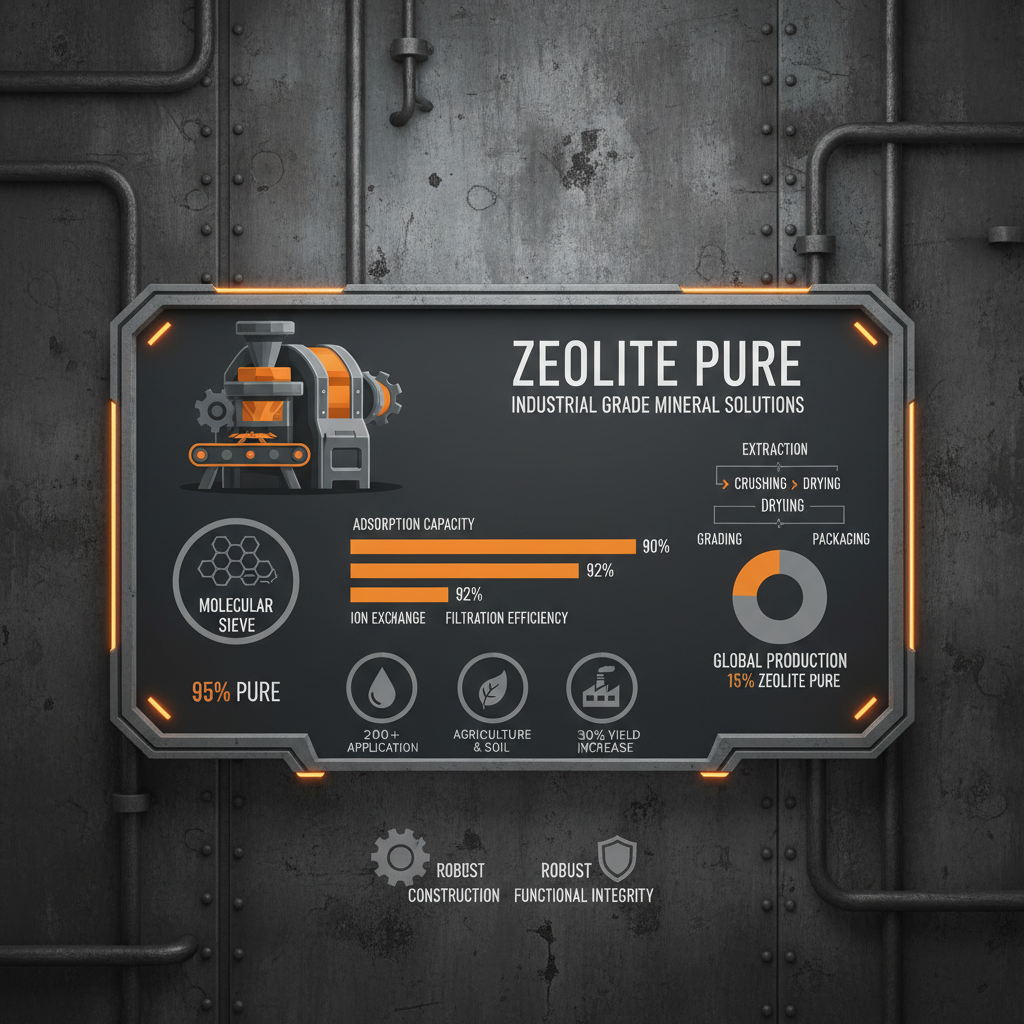 Advancements in Zeolite Pure for Sustainable Solutions and Industrial Efficiency