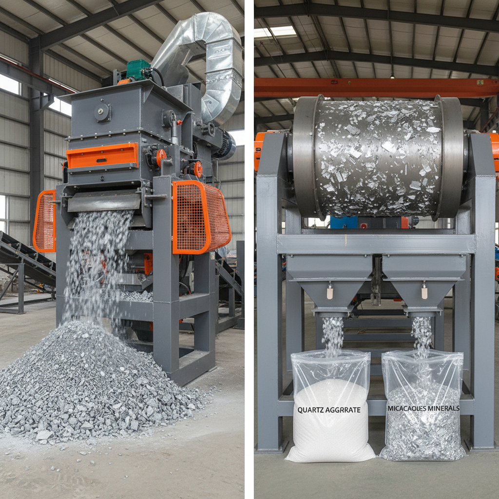 Exploring the Versatility and Benefits of Quartz with Mica Flakes Materials