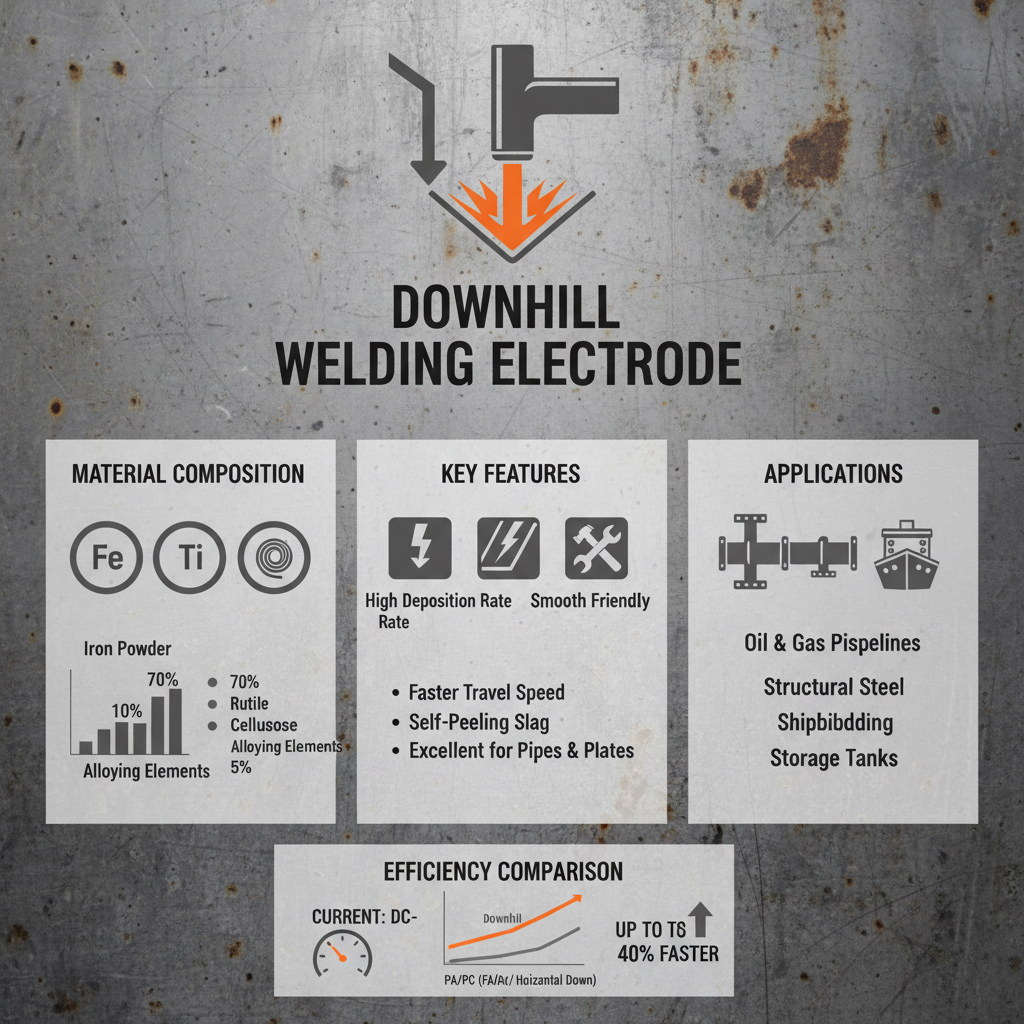 High Performance Downhill Welding Electrode for Robust Industrial Applications