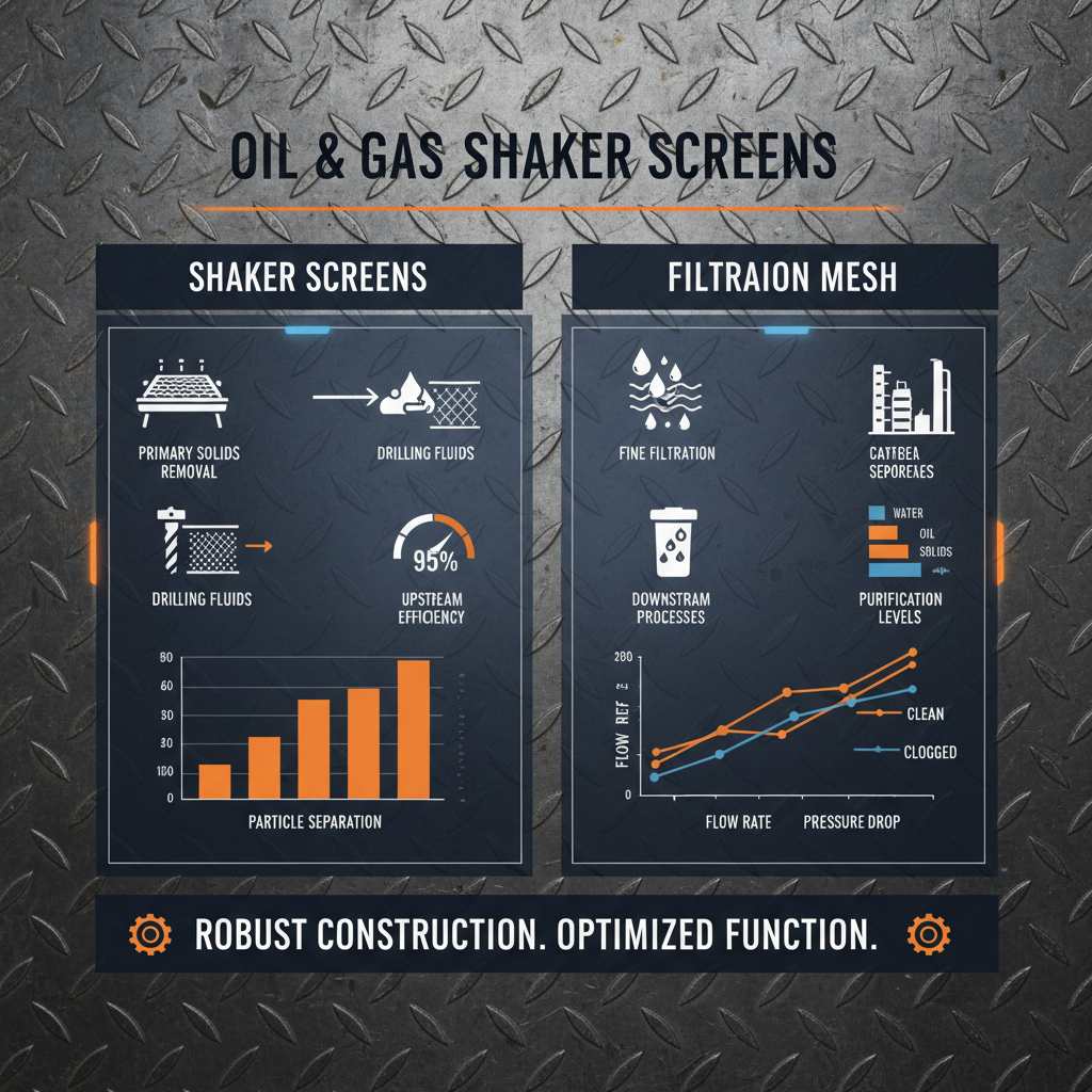Optimizing Oil and Gas Drilling with Advanced Shaker Screens Oil and Gas