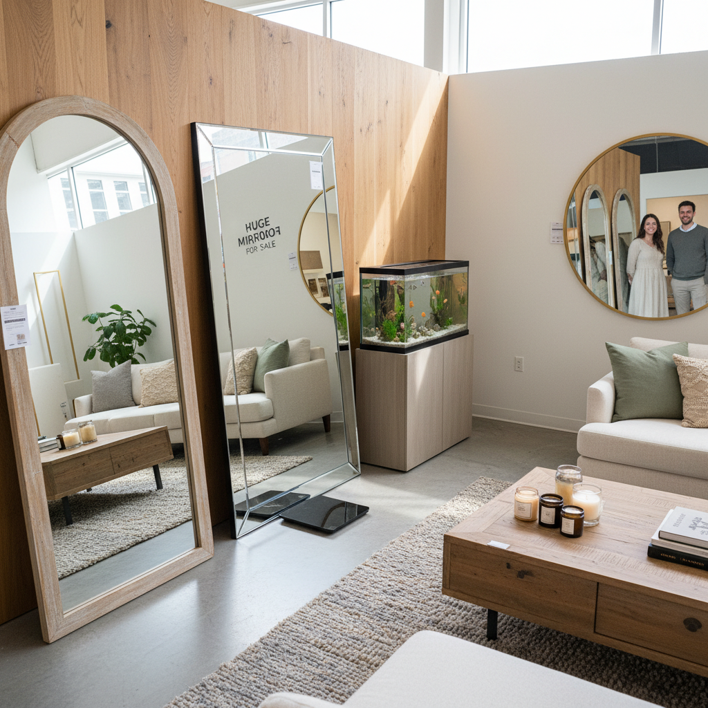 Explore the World of Huge Mirrors for Sale and Transform Your Space