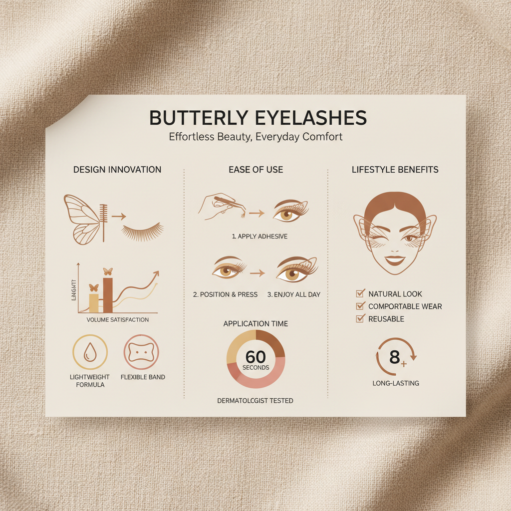 The Allure and Evolution of Butterfly Eyelashes in Modern Beauty