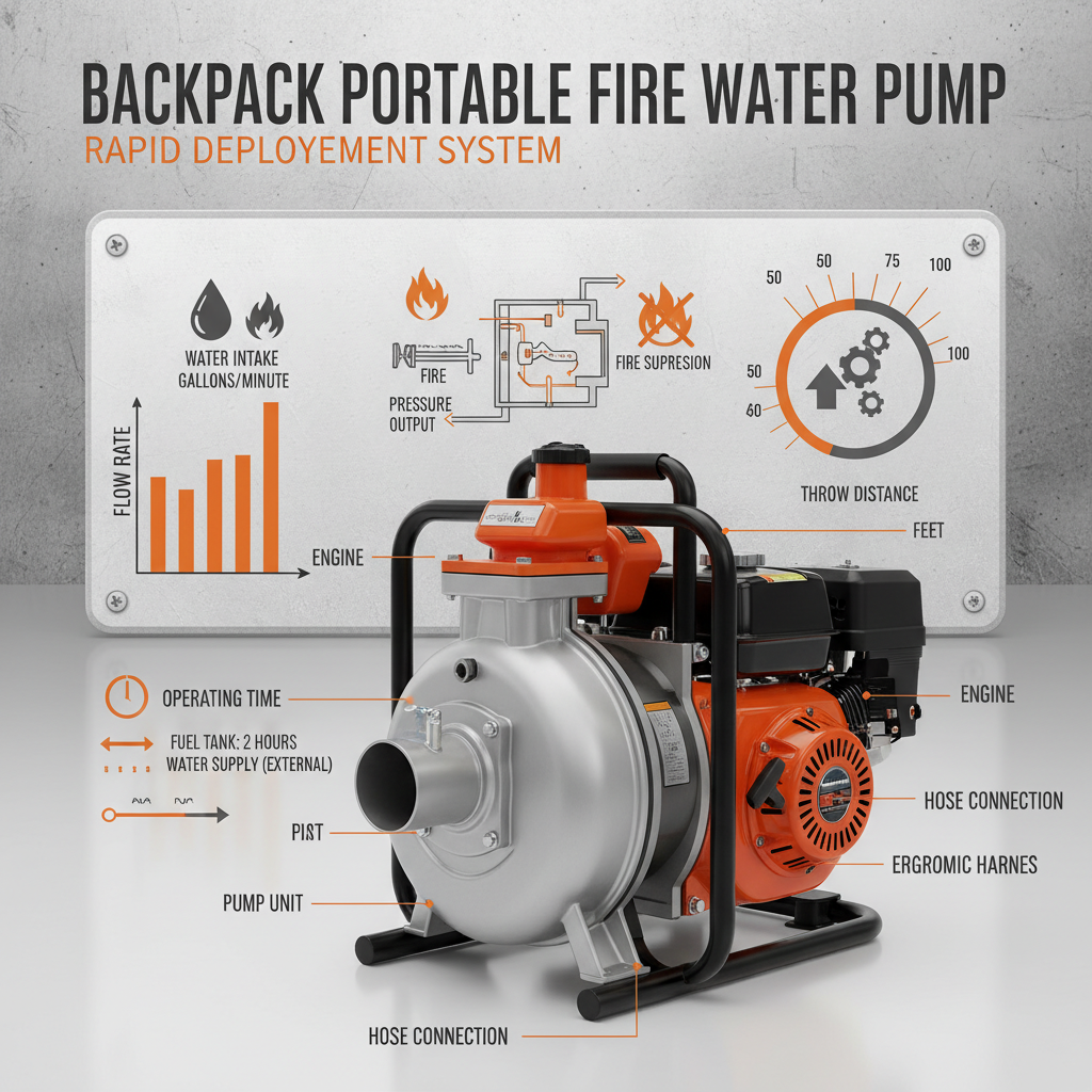 Backpack Portable Fire Water Pump Solutions for Enhanced Fire Safety