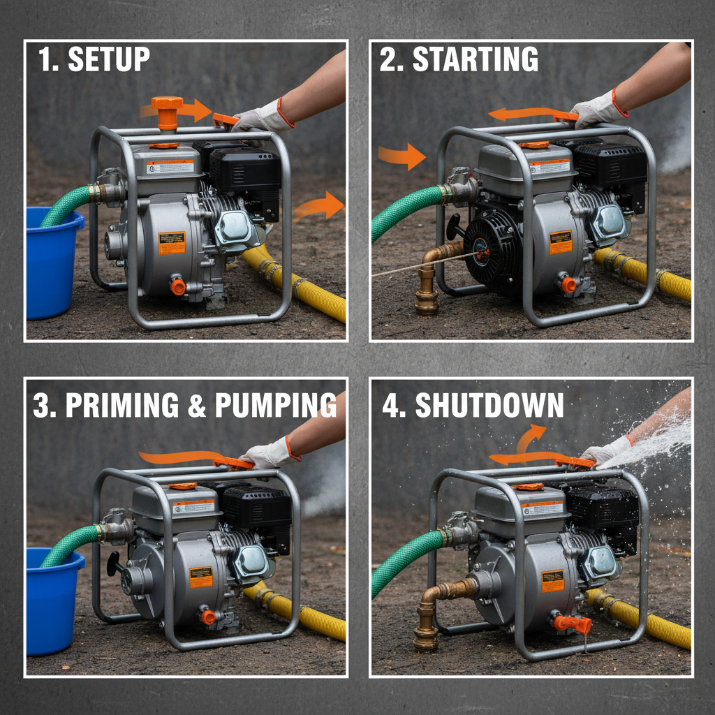 Gasoline Forestry Fire Fighting Pumps Essential for Wildfire Suppression