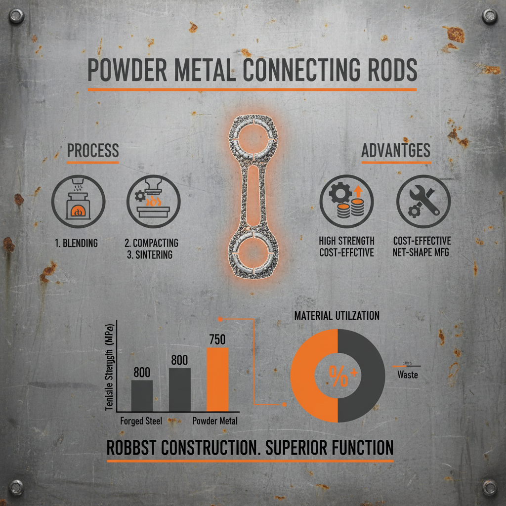 Advancements in Powder Metal Connecting Rods for Engine Performance and Efficiency