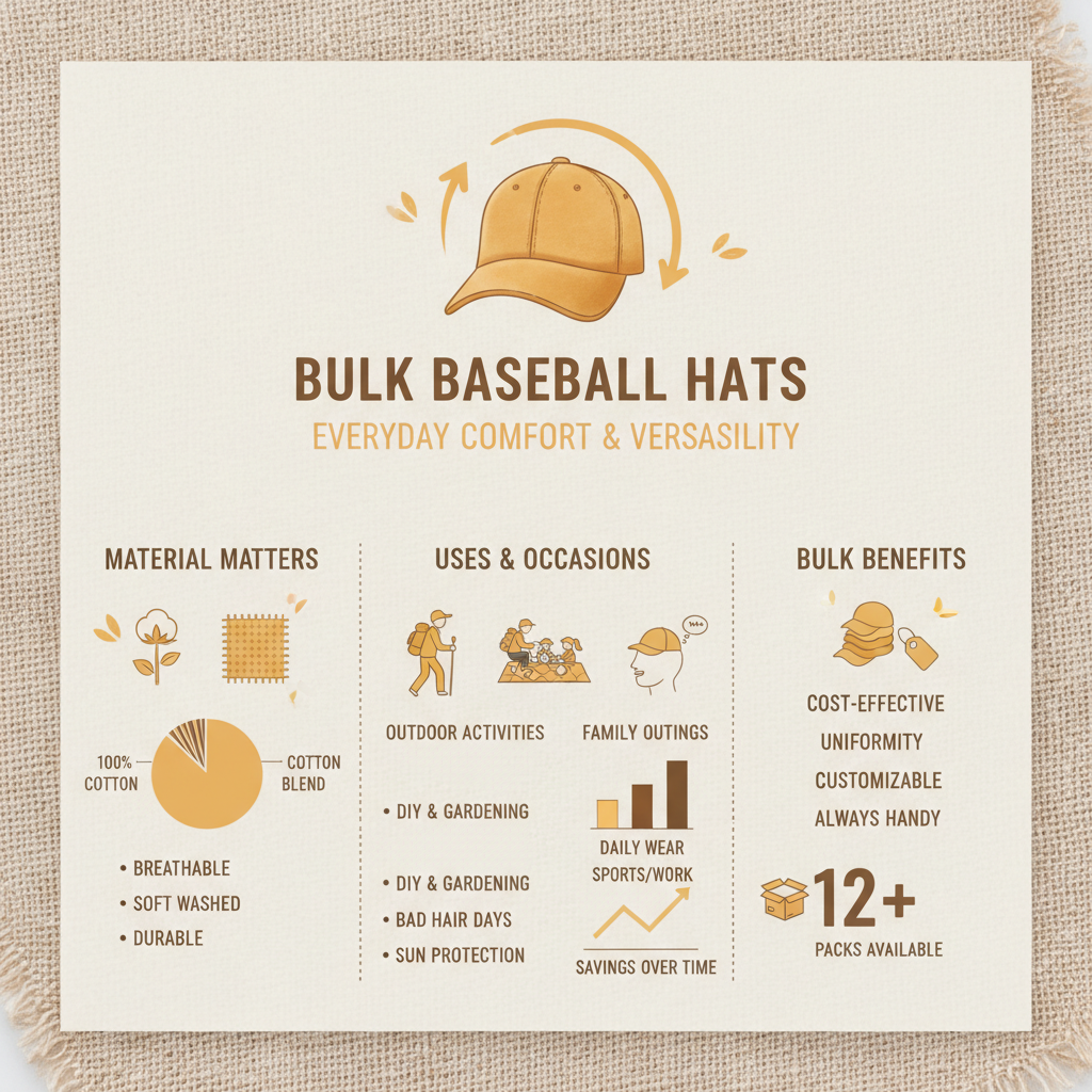 Discover the Benefits of Purchasing High Quality Bulk Baseball Hats