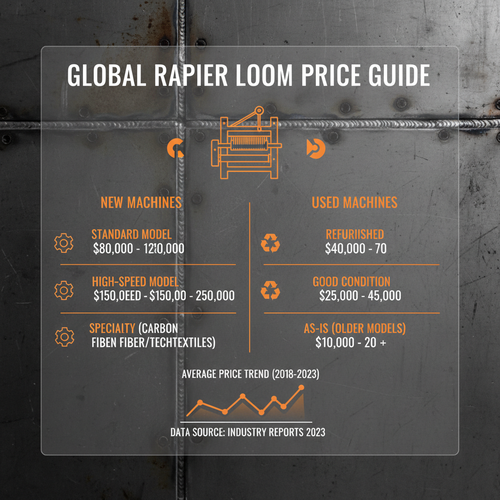 Understanding Rapier Loom Price Factors and Global Market Impact