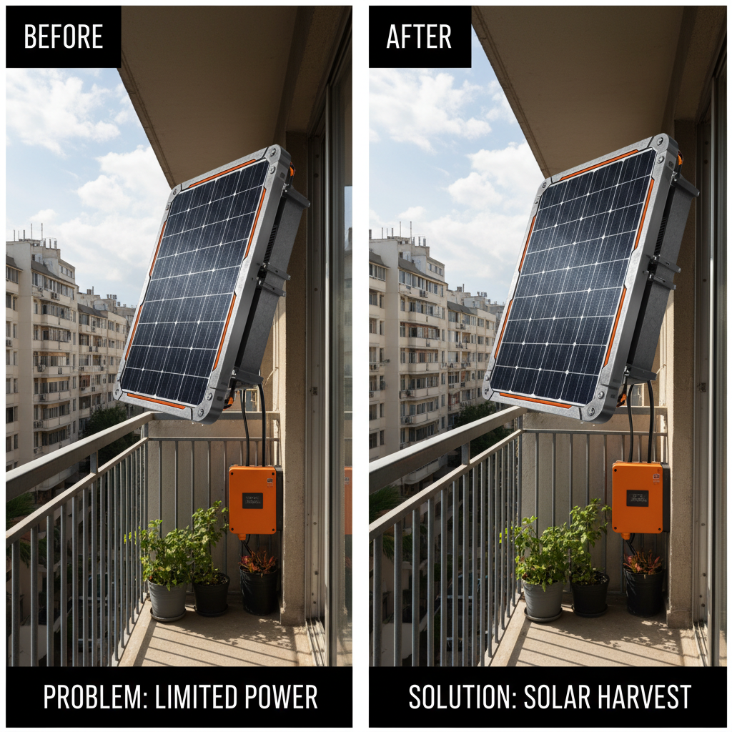 Harnessing Solar Power A Guide to Solar Panel for Apartment Balcony Solutions