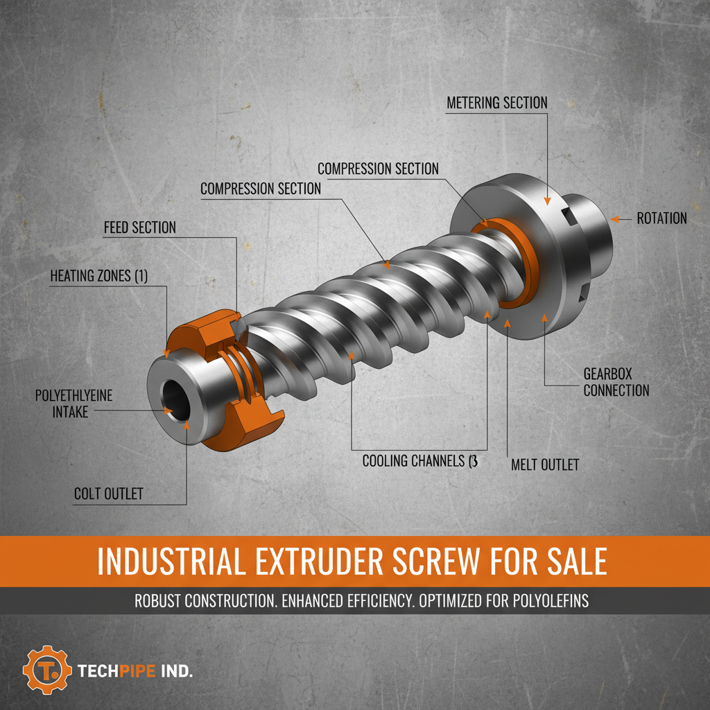 Find High Quality Extruder Screw for Sale to Optimize Plastic Production