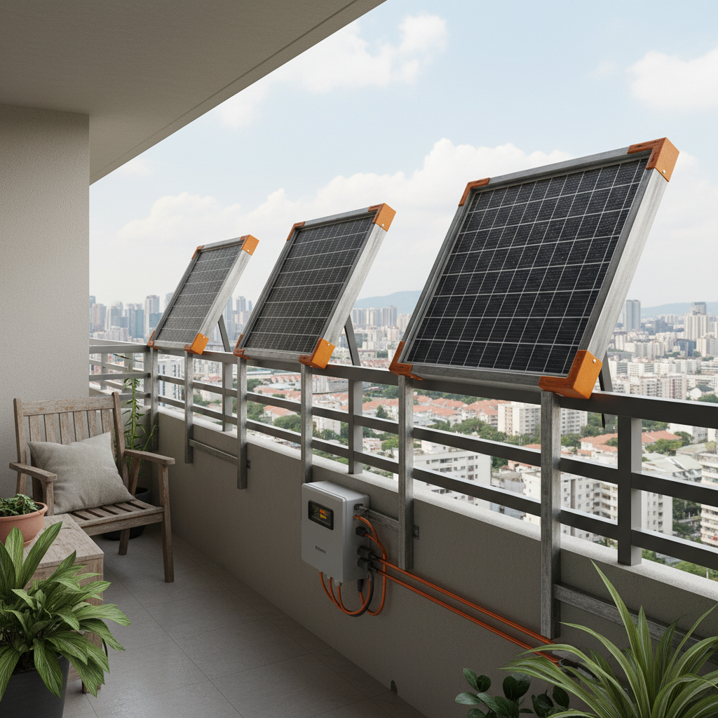 Harnessing Sustainable Energy with Solar Panel Condo Balcony Solutions