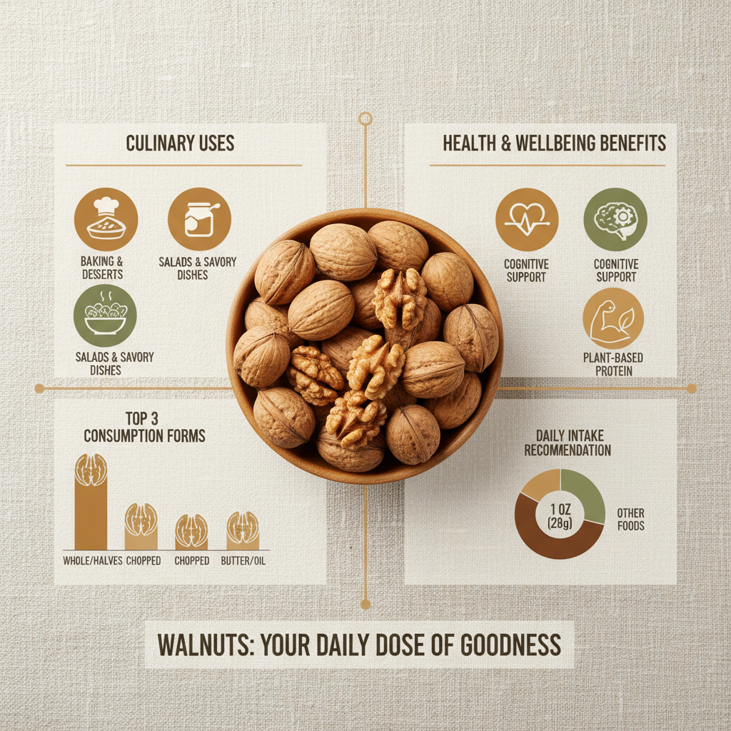 Exploring the Diverse Applications and Increasing Significance of Walnuts Use