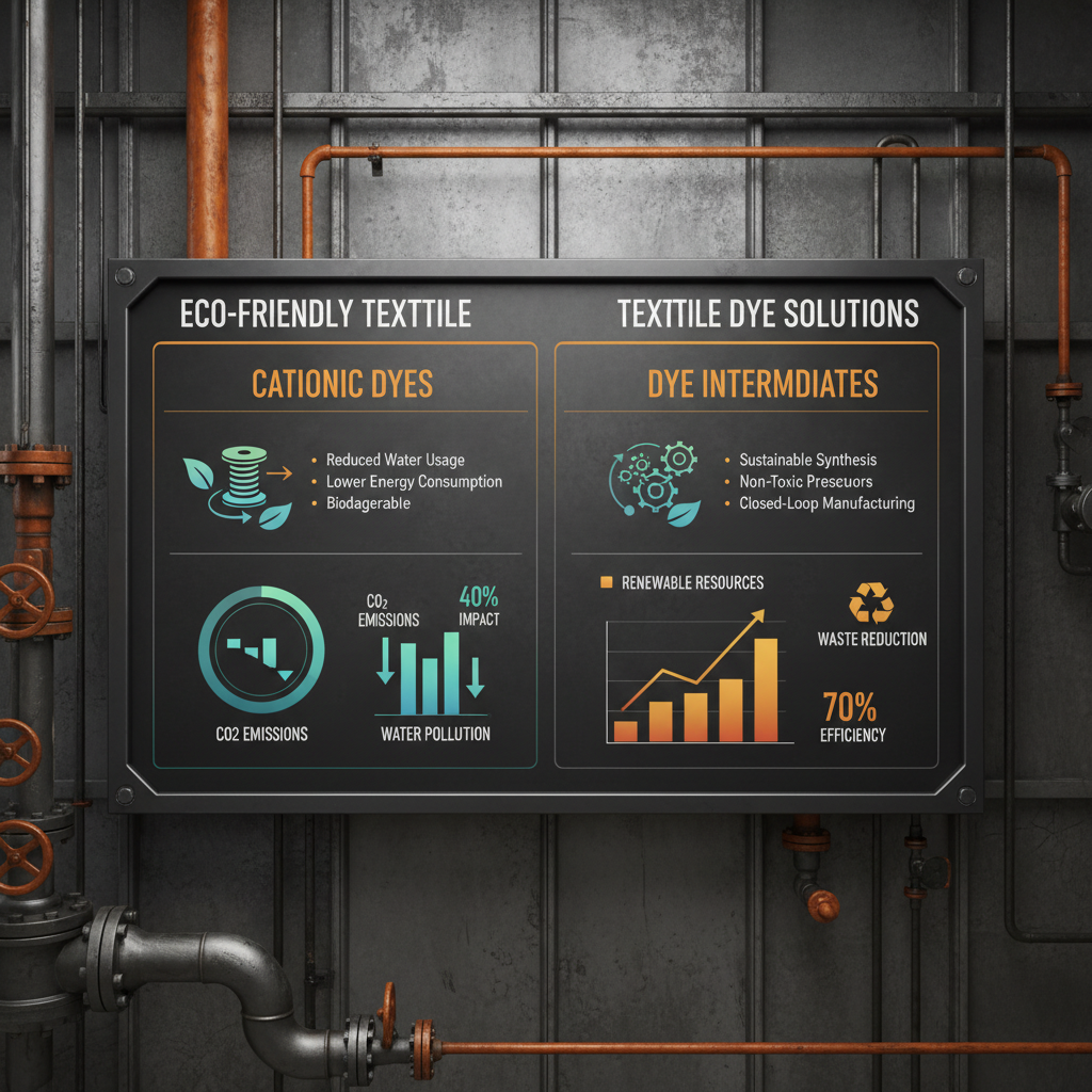 Advancing Sustainability with Eco Friendly Textile Dyes for a Brighter Future