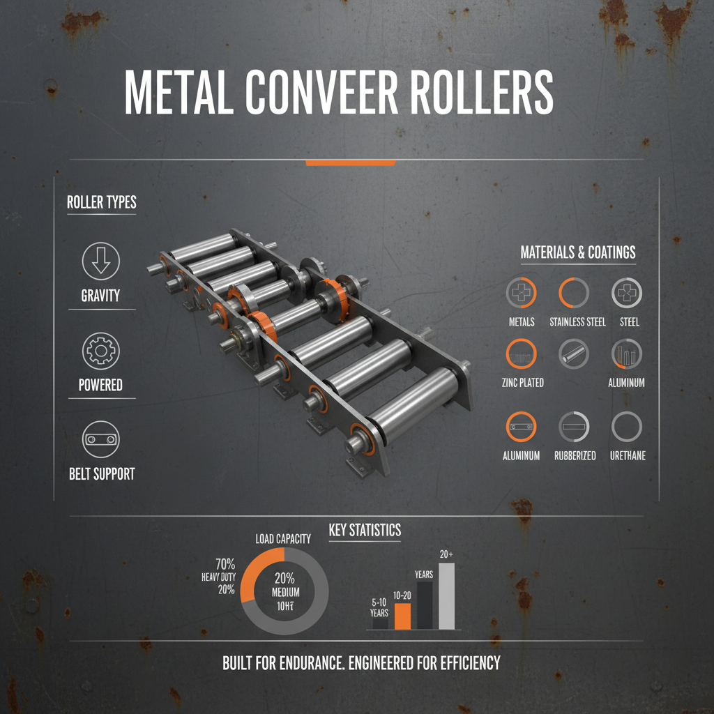 Optimizing Material Handling with Durable Metal Conveyor Rollers