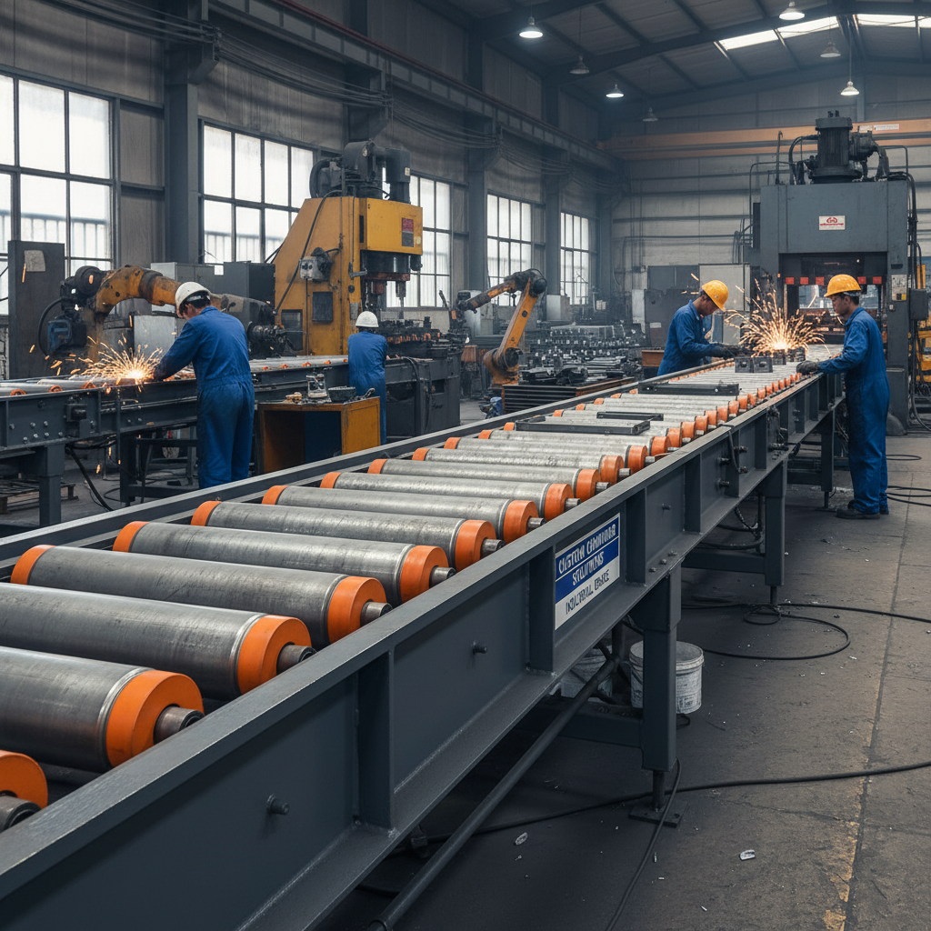 Optimizing Material Handling with High Performance Custom Conveyor Rollers