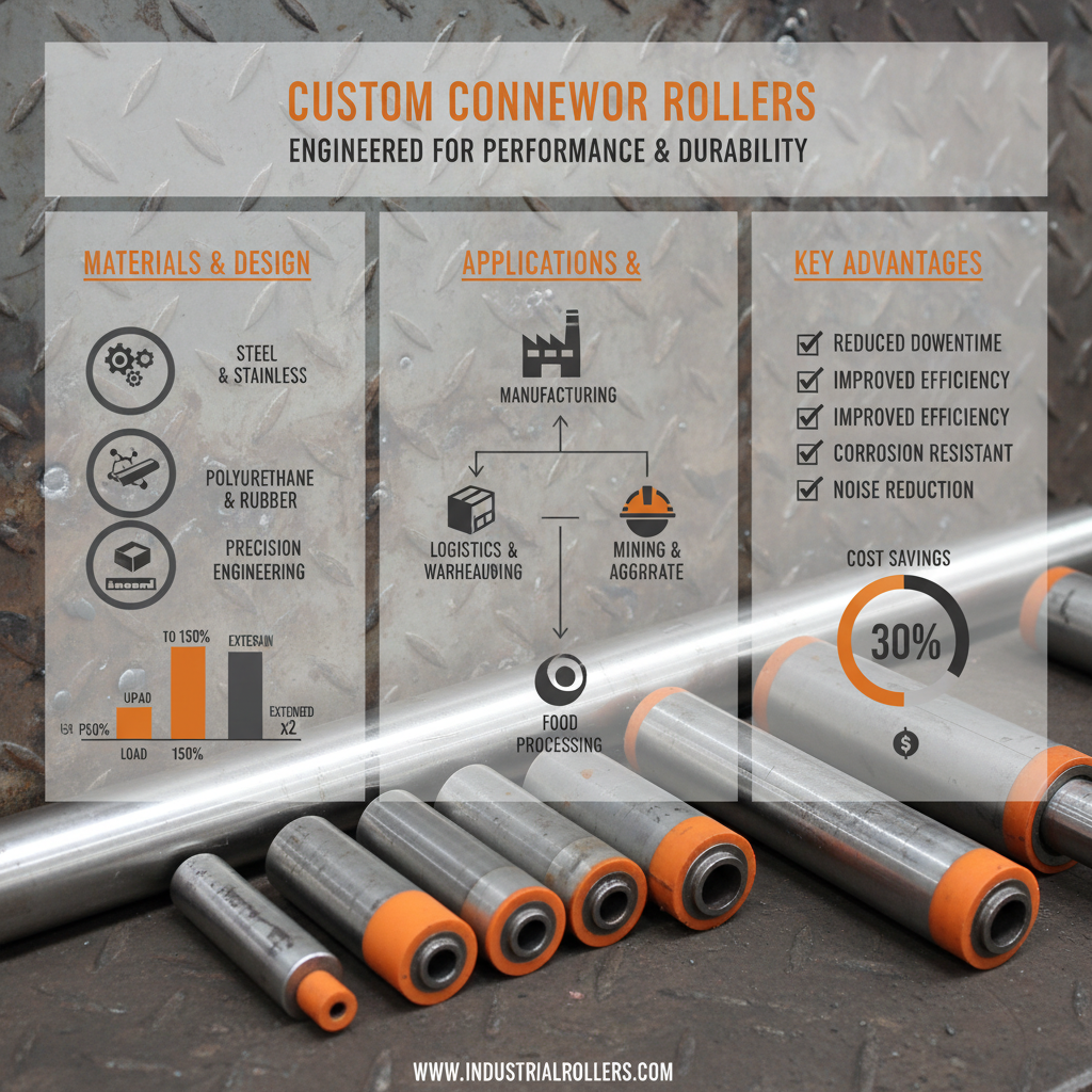Optimizing Material Handling with High Performance Custom Conveyor Rollers