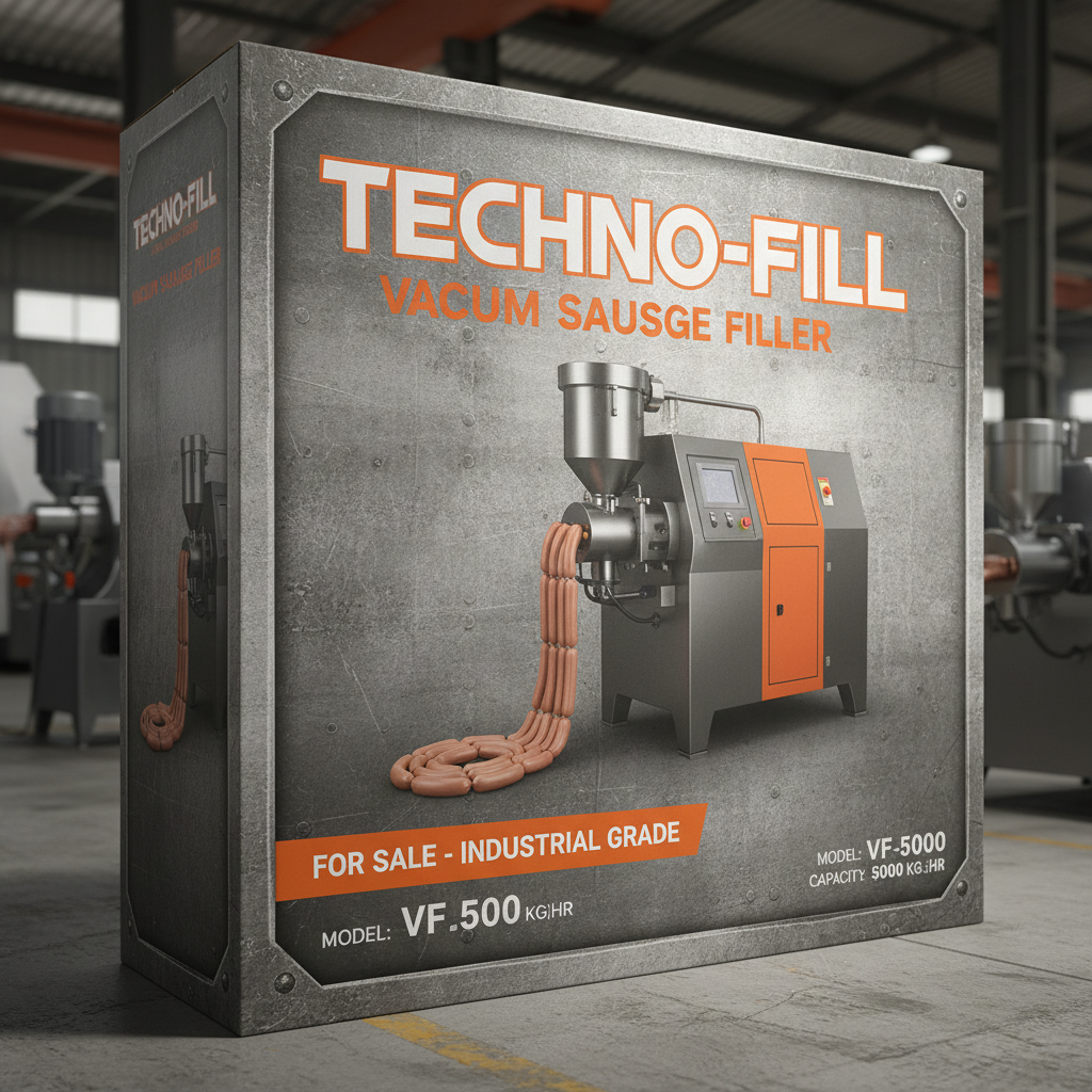Boost Sausage Production with a Premium Vacuum Sausage Filler for Sale
