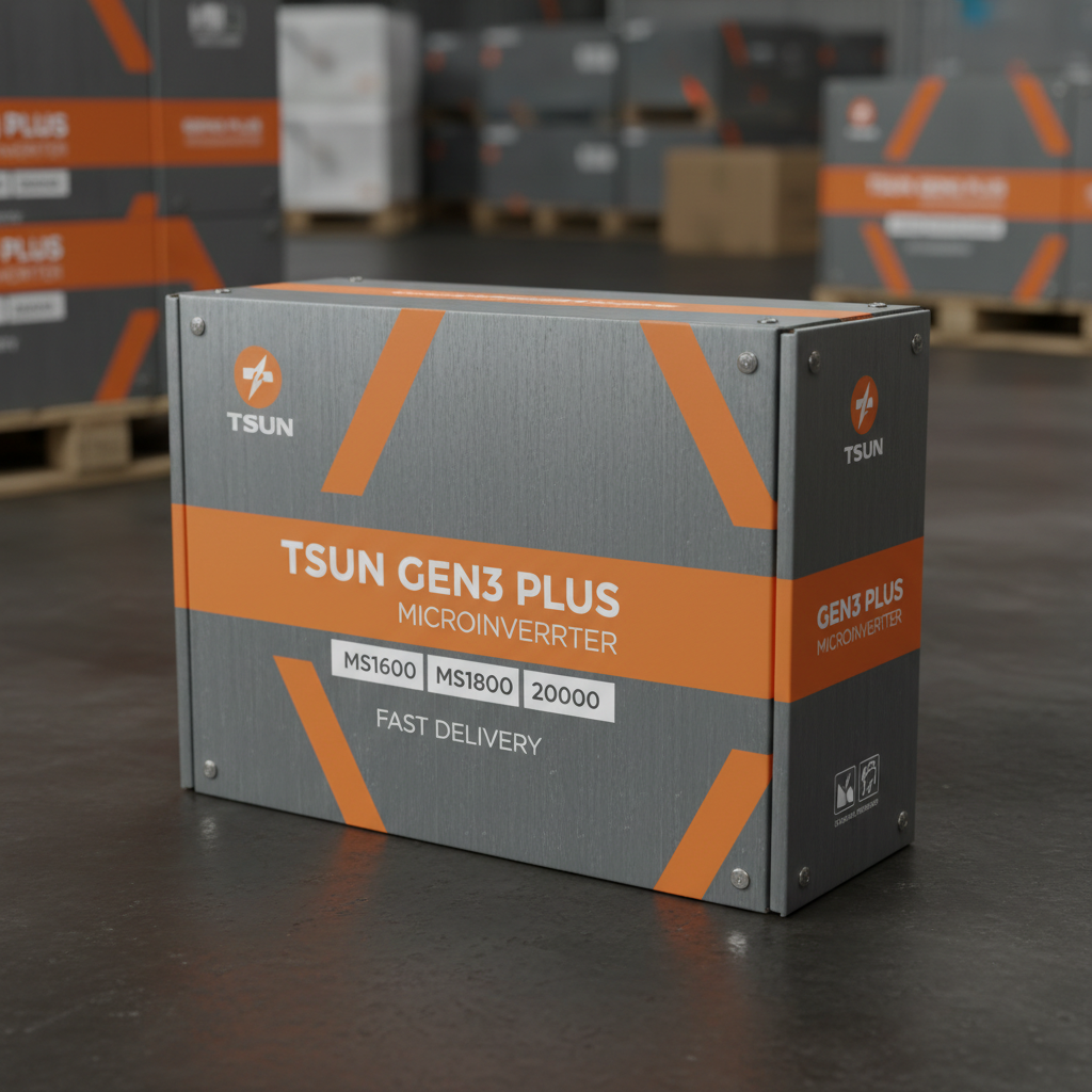 Fast Delivery Tsun Gen3 Plus Microinverter MS1600 MS1800 MS2000 Revolutionizing Solar Energy