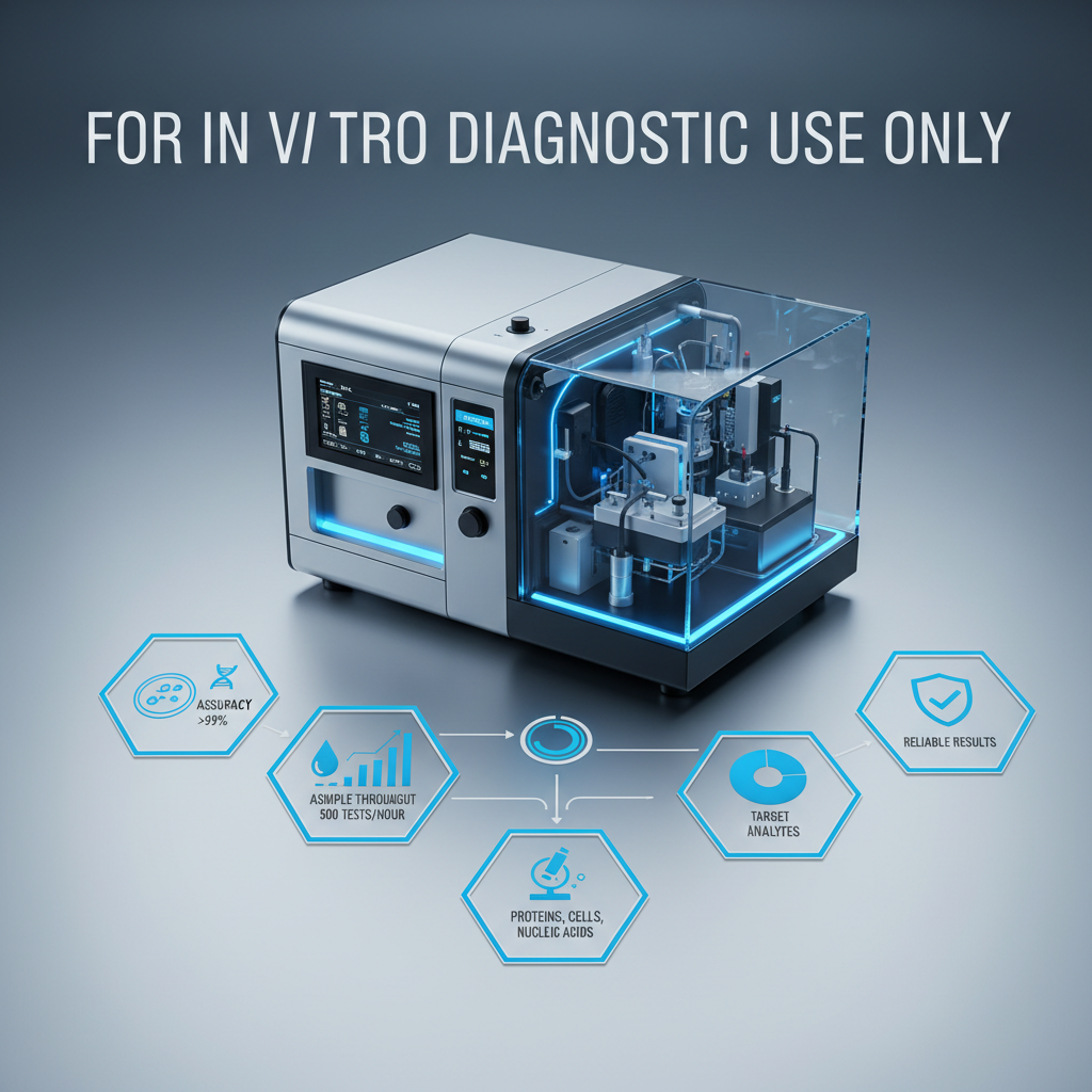 Advancements in For In Vitro Diagnostic Use Only for Modern Healthcare Applications