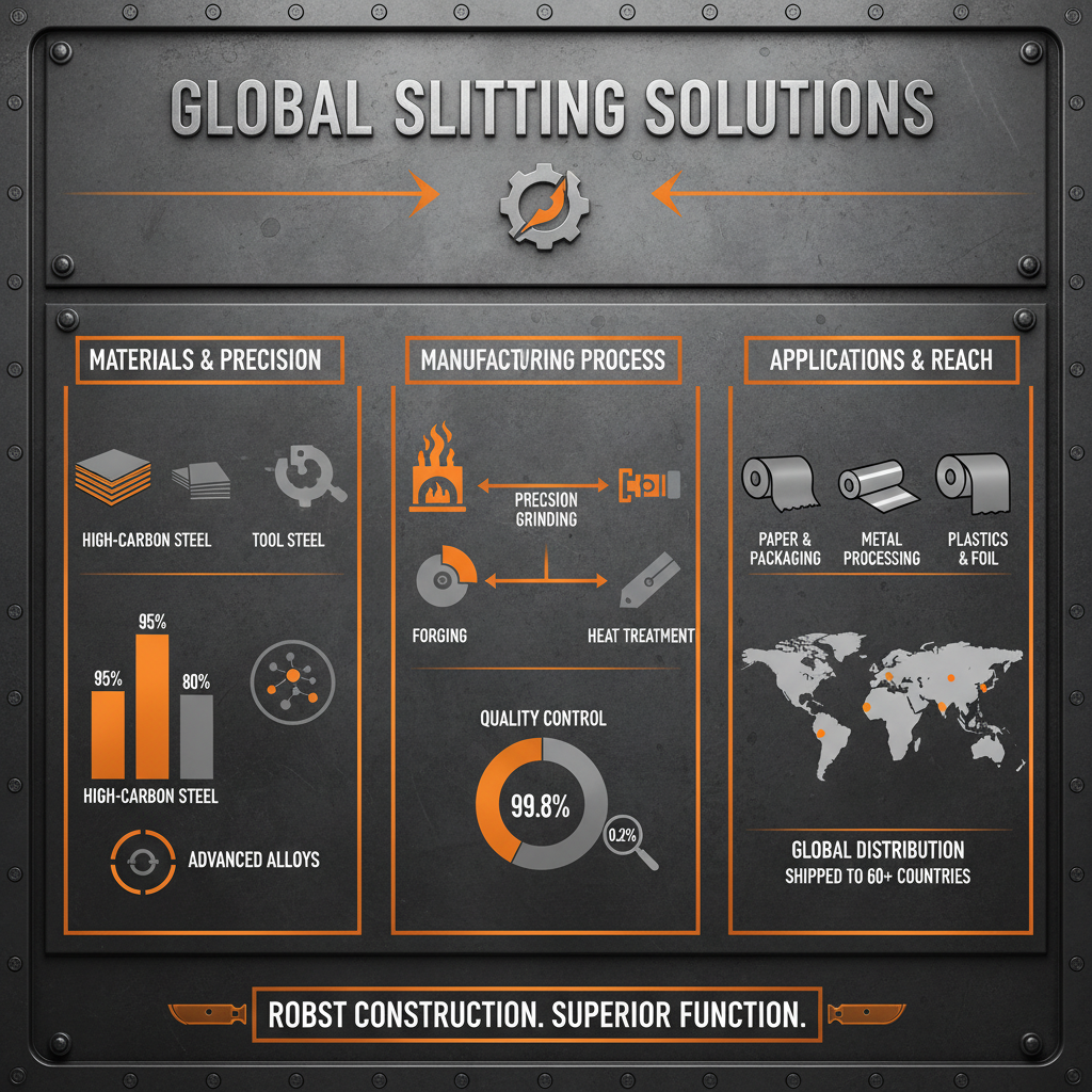 Precision Slitting Blade Manufacturer for Enhanced Industrial Cutting Solutions