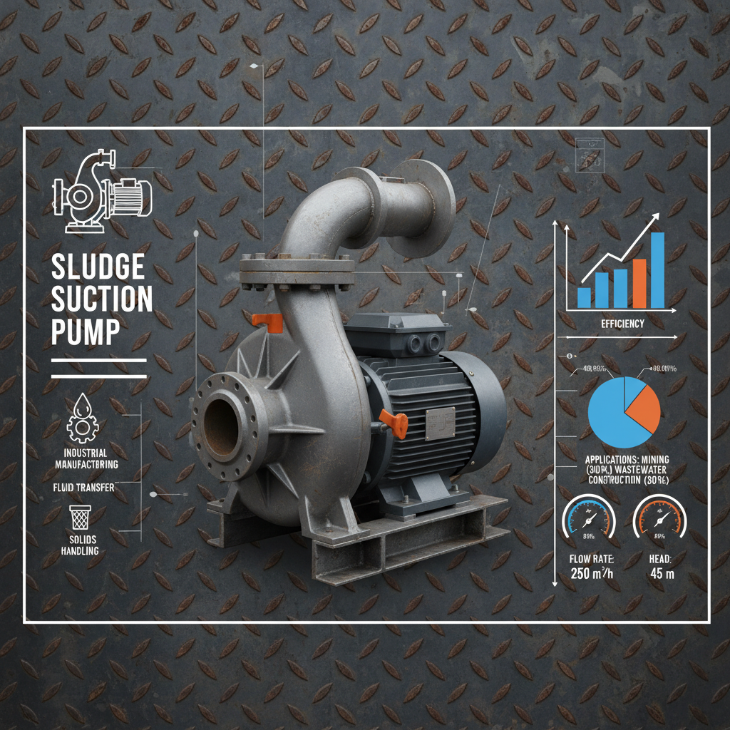 Optimizing Wastewater and Sludge Management with Advanced Sludge Suction Pump Technology
