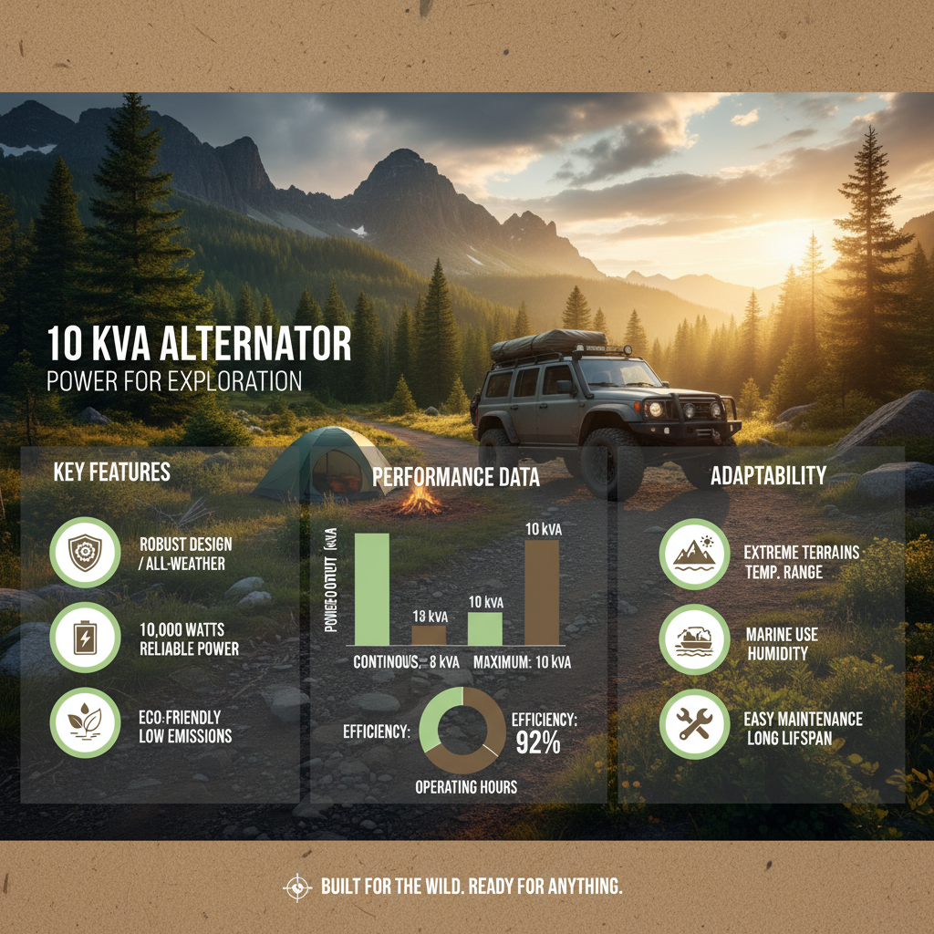 Understanding the Versatility and Importance of a 10 kva Alternator