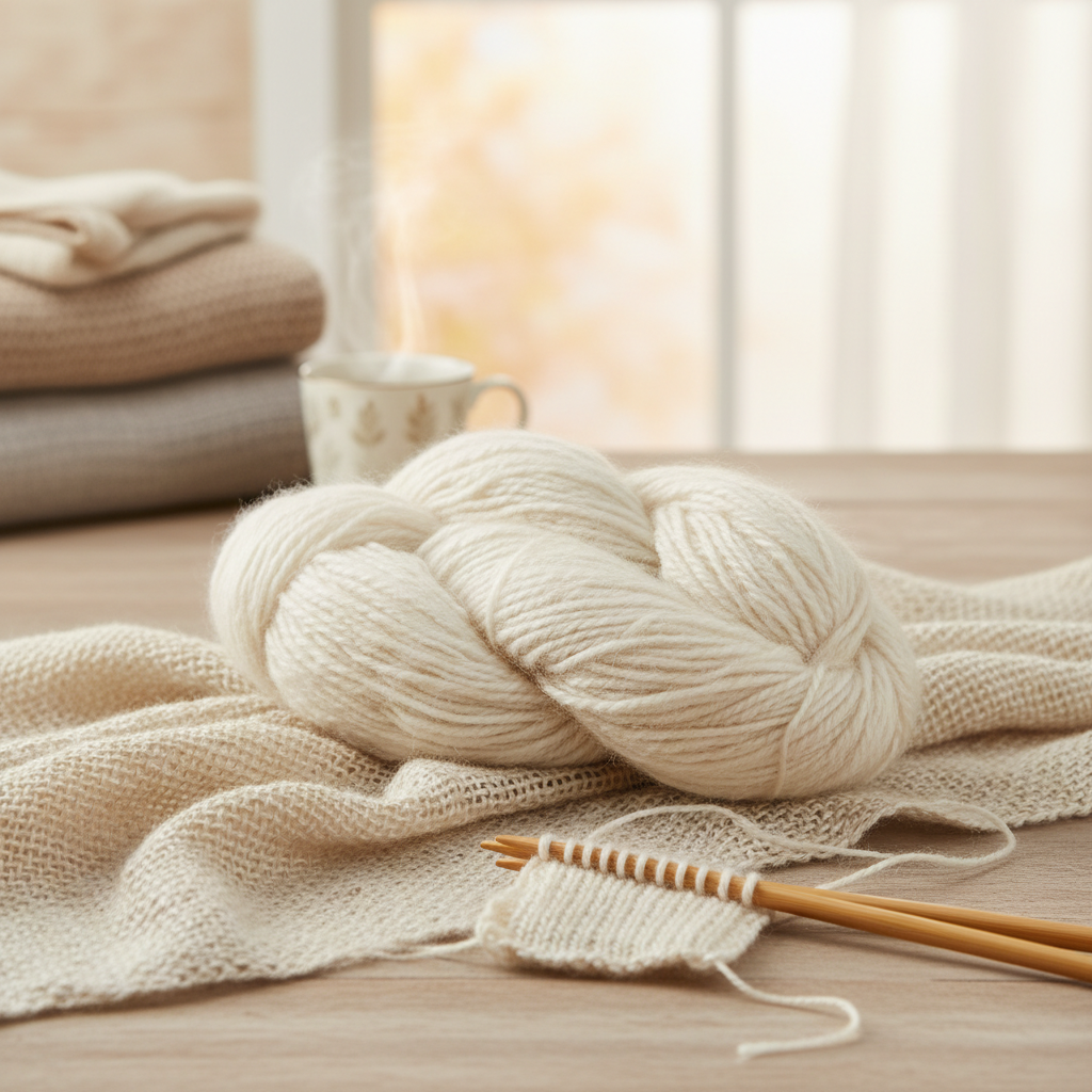 Exploring the Luxurious World of Alpaca Silk Yarn and its Sustainable Applications