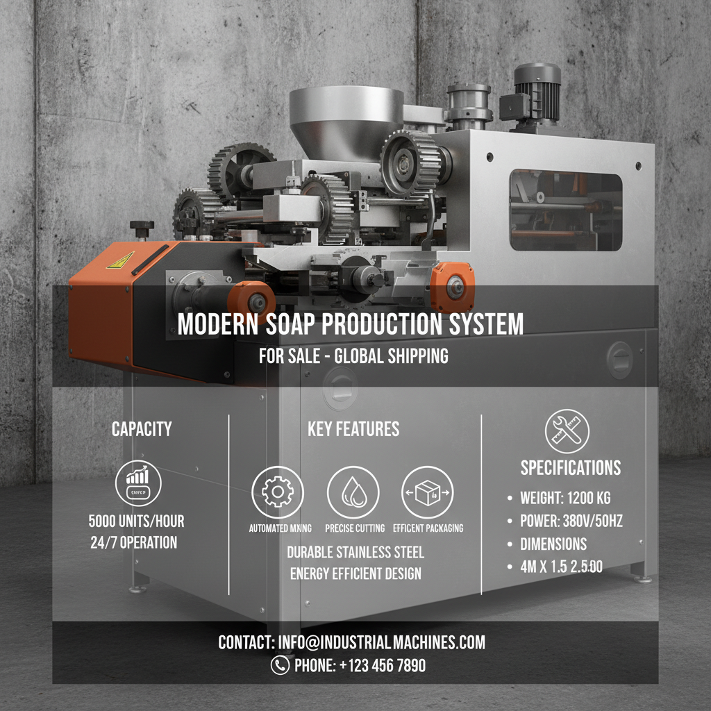 Comprehensive Guide to Soap Machine for Sale and Global Hygiene Solutions
