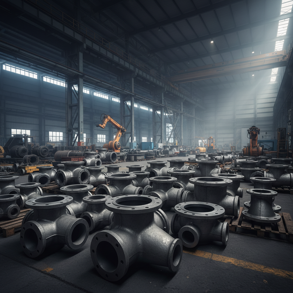 Robust Flanged Cast Iron Fittings for Piping System Solutions