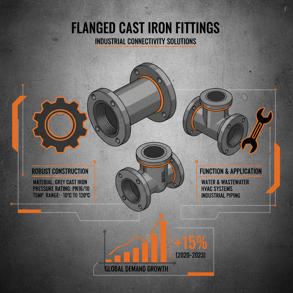 Robust Flanged Cast Iron Fittings for Piping System Solutions