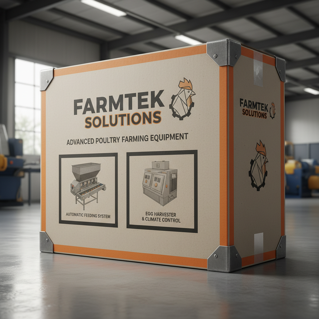 Advancements in Poultry Farming Machinery and Equipment for Sustainable Production