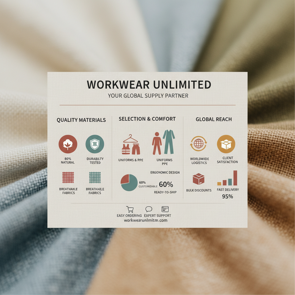 Essential Guide to Wholesale Workwear Suppliers for Industry Needs