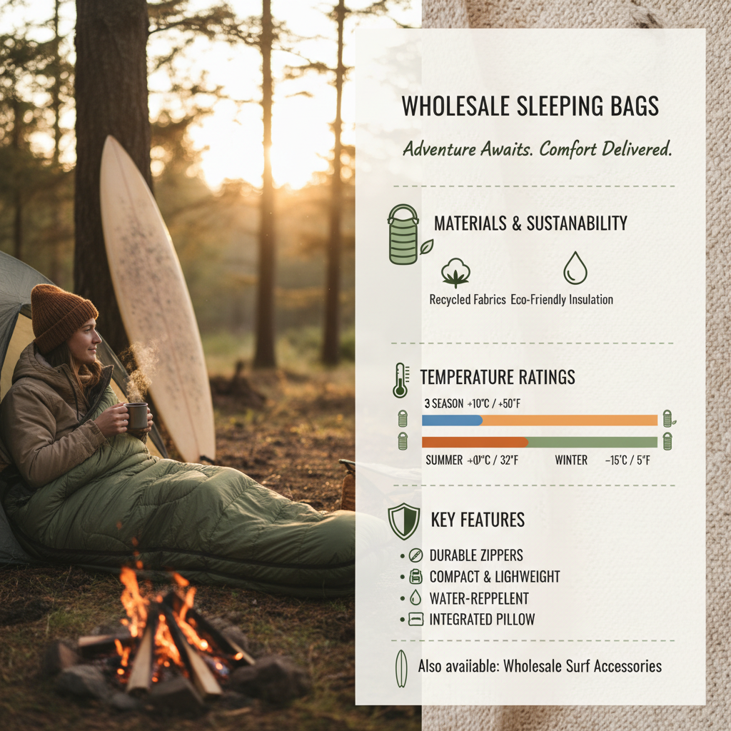 Comprehensive Guide to Wholesale Sleeping Bags for Diverse Applications
