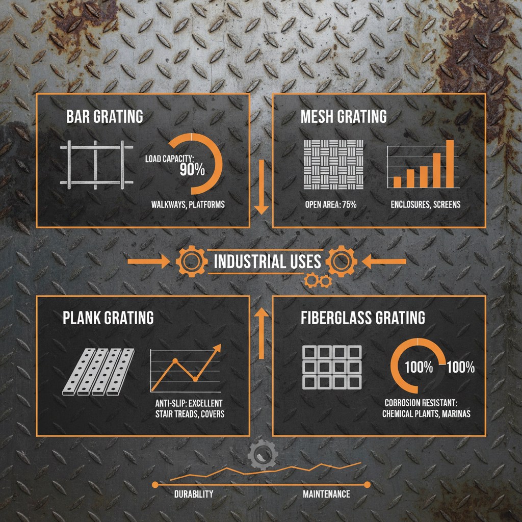 Exploring Different Types of Gratings for Diverse Industrial Applications